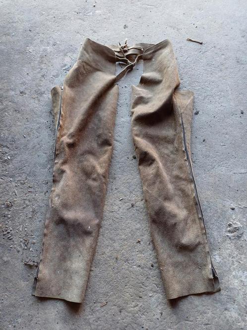 Lange chaps maat L, Dieren en Toebehoren, Paardrijkleding, Zo goed als nieuw, Schoeisel, Western, Ophalen of Verzenden
