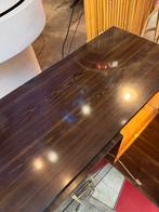 Vintage Barmeubel/Kastje op Wieltjes met Tekening en Flessen, Ophalen