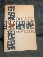 OORLOG en VREDE 1960 RIJKSUNIVERSITEIT UTRECHT, Ophalen of Verzenden, Gelezen