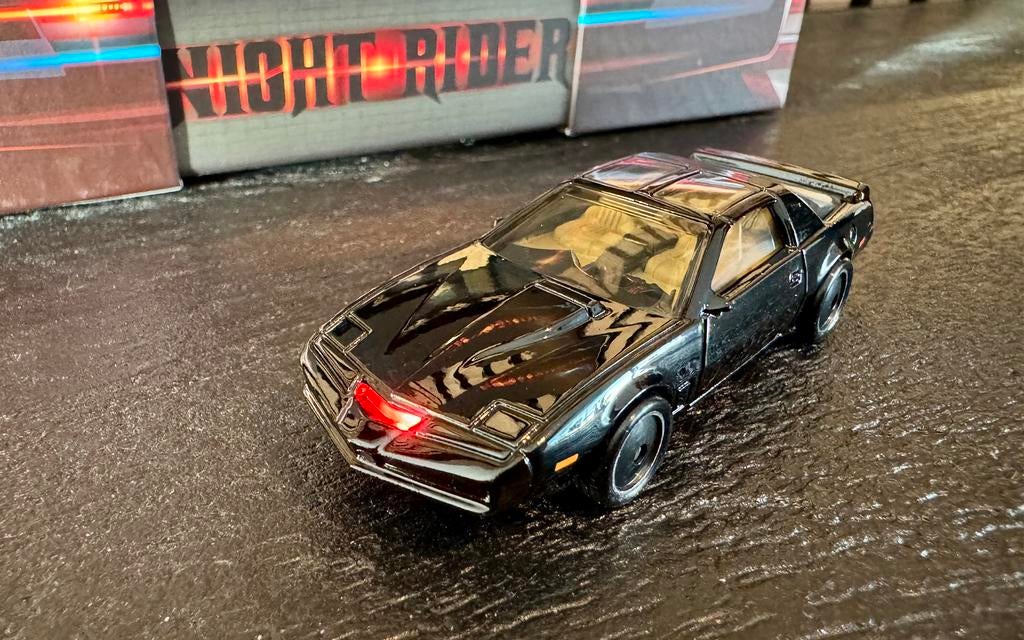 Knight Rider KITT - HotWheels SDCC Exclusive LED SCANNER, Ophalen of Verzenden, Zo goed als nieuw, Auto
