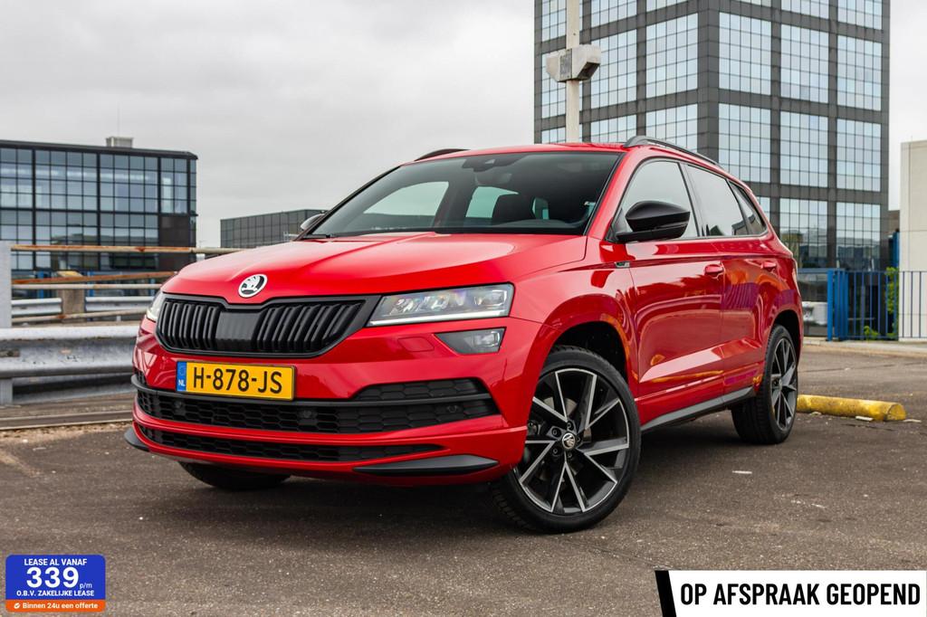 Skoda Karoq 1.5 TSI Sportline Bus - Panoramadak - Canton -, 4 cilinders, 150 pk, Bedrijf, 690 kg