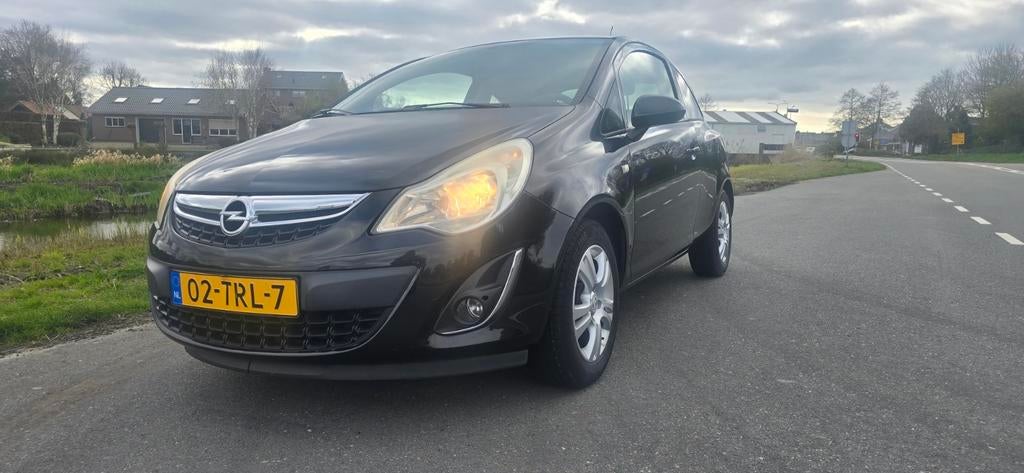 Opel Corsa 1.2 EcoFlex Color Edition LPG, Voorwielaandrijving, Zwart, 4 cilinders, 1229 cc