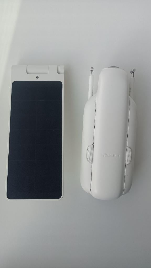 SwitchBot Curtain & Solar Panel, Automatische Gordijnopener, Ophalen, Wit, 50 tot 100 cm, Zo goed als nieuw