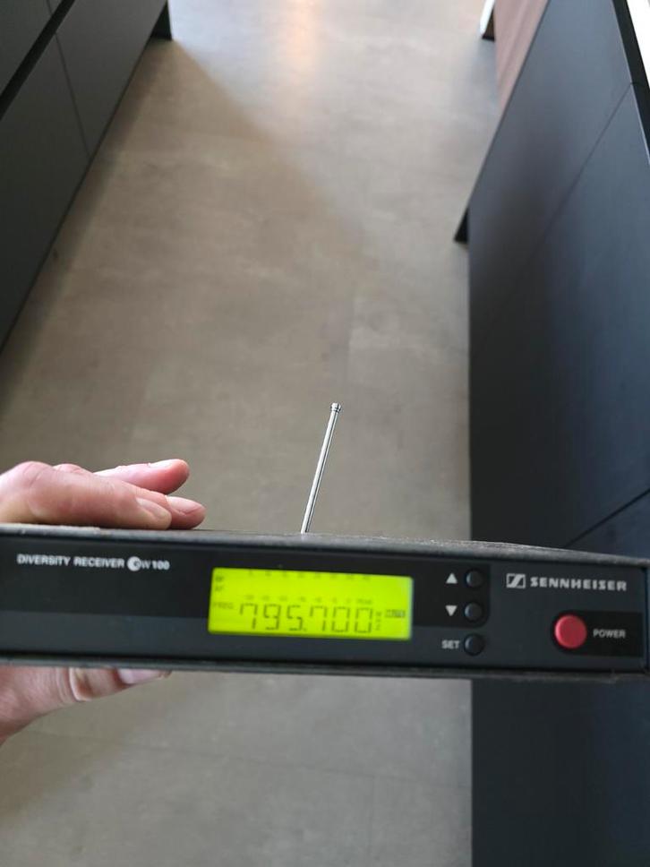 Sennheiser EW100 G1 790-820Mhz, Muziek en Instrumenten, Microfoons, Zangmicrofoon, Draadloos, Ophalen of Verzenden