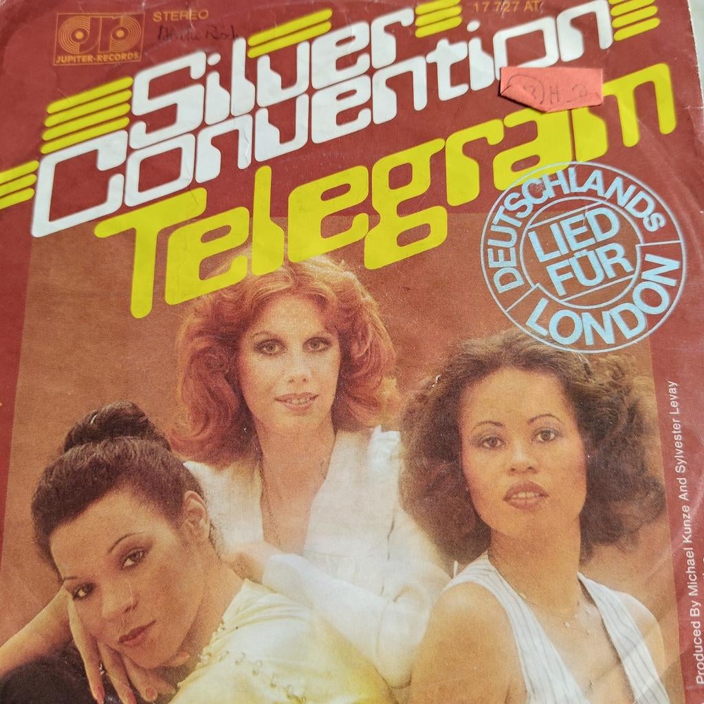 Silver Convention - Telegram (Single), Cd's en Dvd's, Vinyl Singles, Ophalen of Verzenden, Gebruikt, 7 inch