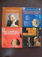 4 LP Albums Met 102 Liedjes Van Wim Sonneveld, Ophalen of Verzenden, Gebruikt, 12 inch, Levenslied of Smartlap