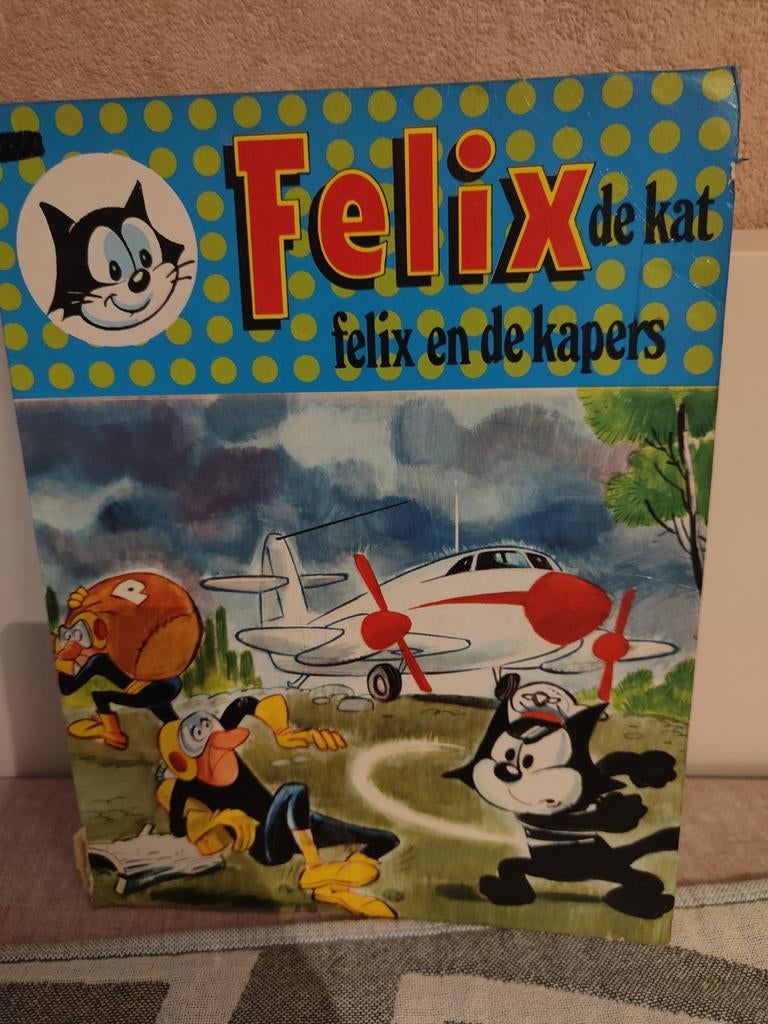 Felix de Kat: Felix en de Kapers - Vintage Stripboek, Boeken, Eén stripboek, Ophalen of Verzenden, Gelezen, Otto Messmer