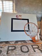 Basketbalbord met ring, Ophalen, Gebruikt, Ring, Bord of Paal