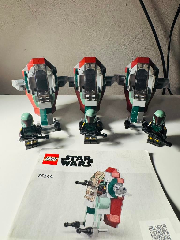 Lego Star wars 75344 3x, Kinderen en Baby's, Speelgoed | Duplo en Lego, Compleet, Gebruikt, Star Wars, Lego
