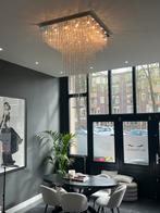 Luxe Kristallen Plafondlamp - Modern Design, Huis en Inrichting, Lampen | Plafondlampen, Ophalen, Zo goed als nieuw, Overige materialen
