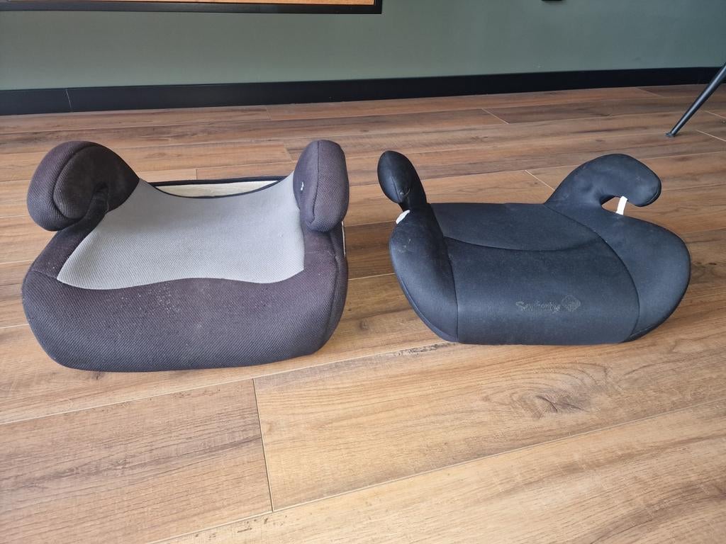 2 stoelverhogers voor in de auto, Ophalen, 15 t/m 36 kg, Overige merken, Autogordel