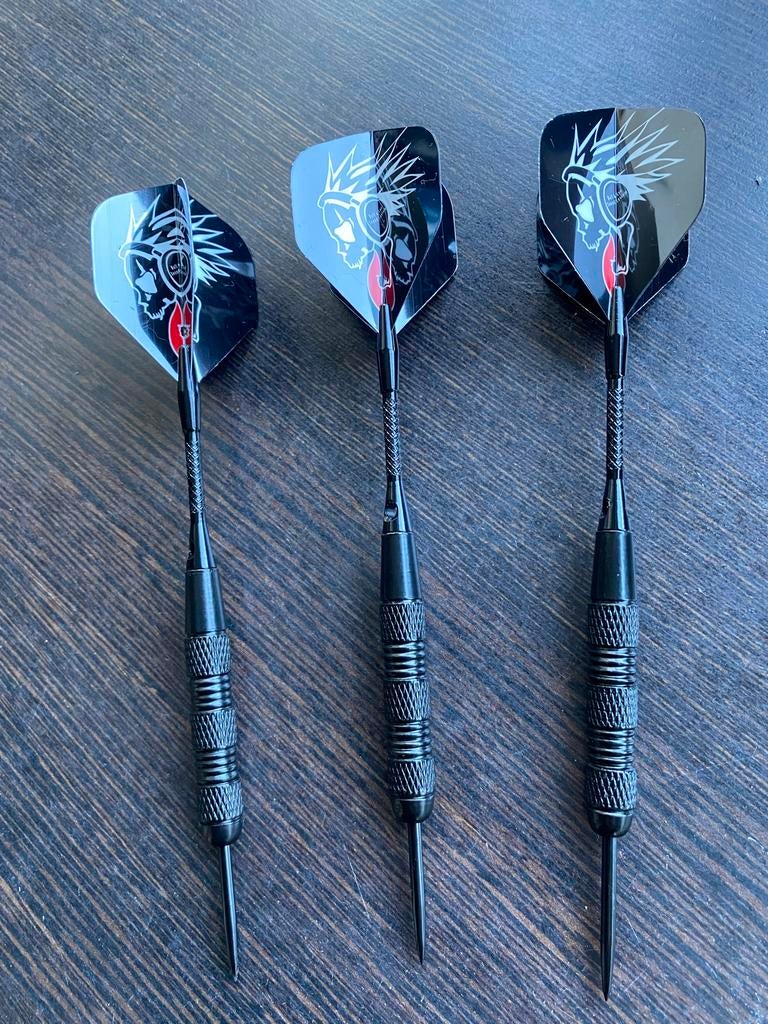 Nieuwe dartpijlen - 20 gram - Stalen scherpe pijlen, Ophalen of Verzenden, Nieuw, Pijlen