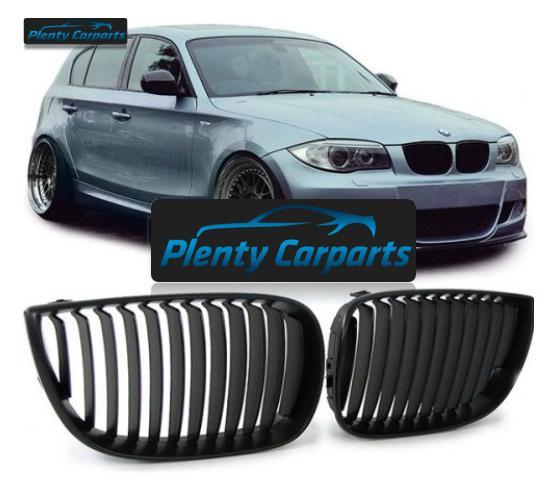 Grill nierenset BMW E81 E87 Black BJ 2004-2007, Auto diversen, Auto-accessoires, Nieuw, Ophalen of Verzenden