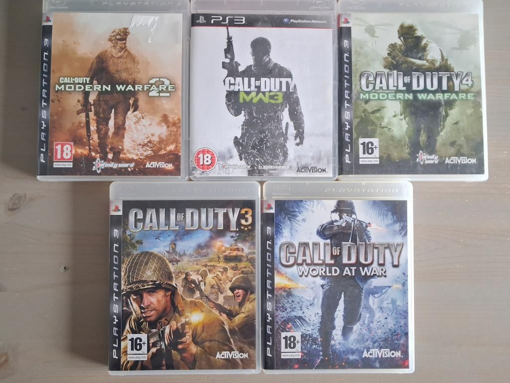Playstation 3 games collectie, 1 speler, Ophalen of Verzenden, Shooter, Vanaf 18 jaar
