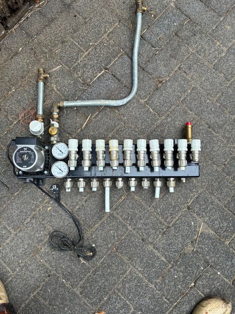 Vloerverwarming verdeler, Ophalen, Minder dan 30 cm, Overige typen, Minder dan 60 cm