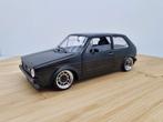 Norev VW Golf MK1 GTI Zwart 1:18 Custom! ATS Classic, G, Auto, I, Nieuw