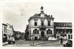 Hengelo;  Burg. Jansenplein met Raadhuis, Verzenden, 1940 tot 1960, Gelopen, Overijssel