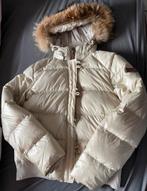 Moscow jas maat XL met bontkraag, Kleding | Dames, Ophalen of Verzenden, Zo goed als nieuw, Maat 46/48 (XL) of groter, Beige