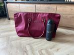 Nieuwe Hunkemöller weekendtas made by SUITSUIT en waterfles, Ophalen of Verzenden, Nieuw, Rood, 30 cm of meer
