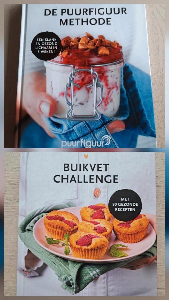 2x PuurFiguur, Boeken, Kookboeken, Zo goed als nieuw, Gezond koken, Ophalen of Verzenden