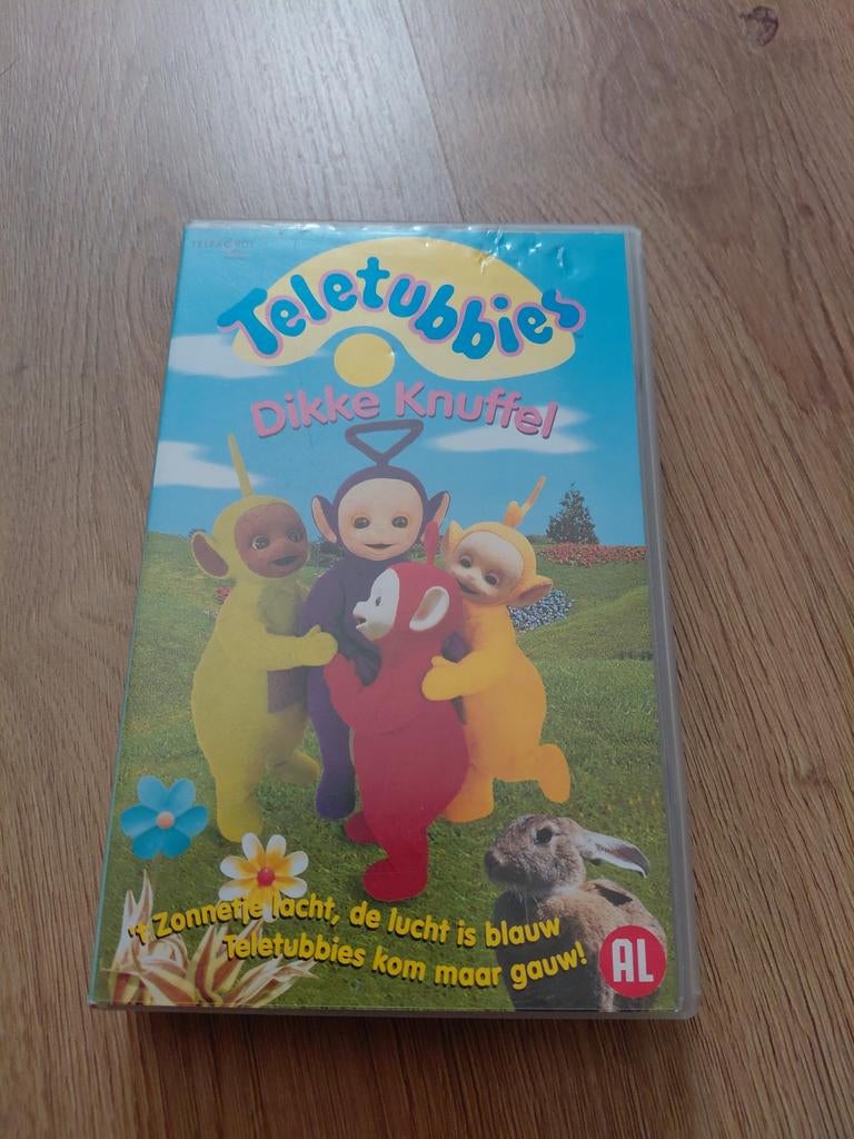 Teletubbies dikke knuffel videoband., Alle leeftijden, Ophalen of Verzenden, Gebruikt, Kinderprogramma's en -films