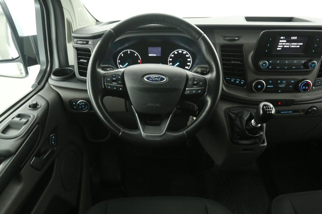 Ford Transit Custom 2.0 TDCI L2H1 | MARGE | 9 Zits | Incl. B, Auto's, Ford, Voorwielaandrijving, 1987 kg, Stof, Gebruikt