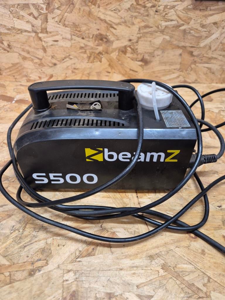 BeamZ S500 Rookmachine - Compact en Krachtig, Muziek en Instrumenten, Licht en Laser, Ophalen of Verzenden