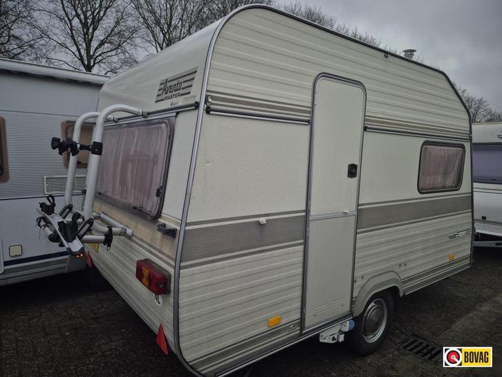 Avento Master 350 met mover verkocht, Caravans en Kamperen, Caravans, Bedrijf, tot en met 3, 500 - 750 kg, Standaardzit, Avento