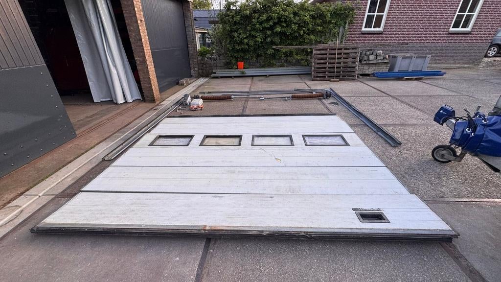 Overheaddeur, Ophalen, Gebruikt, Garagedeur, 120 cm of meer