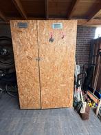 Zadelkast 120 breed diepe deuren, Ophalen, Zo goed als nieuw, Overige soorten