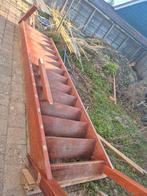 Hardhouten trap, Ophalen, Gebruikt, Trap, 2 tot 4 meter