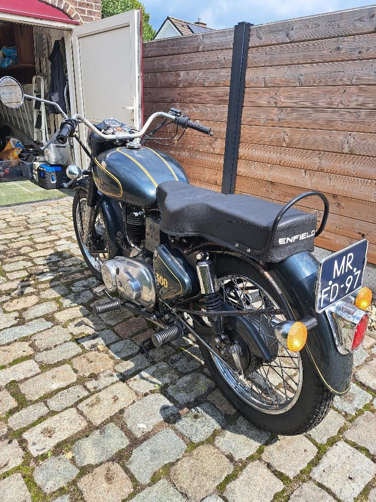 Oldtimer motor, Gebruikt, Toermotor, Minimaal motorrijbewijs A2, Handgeschakeld