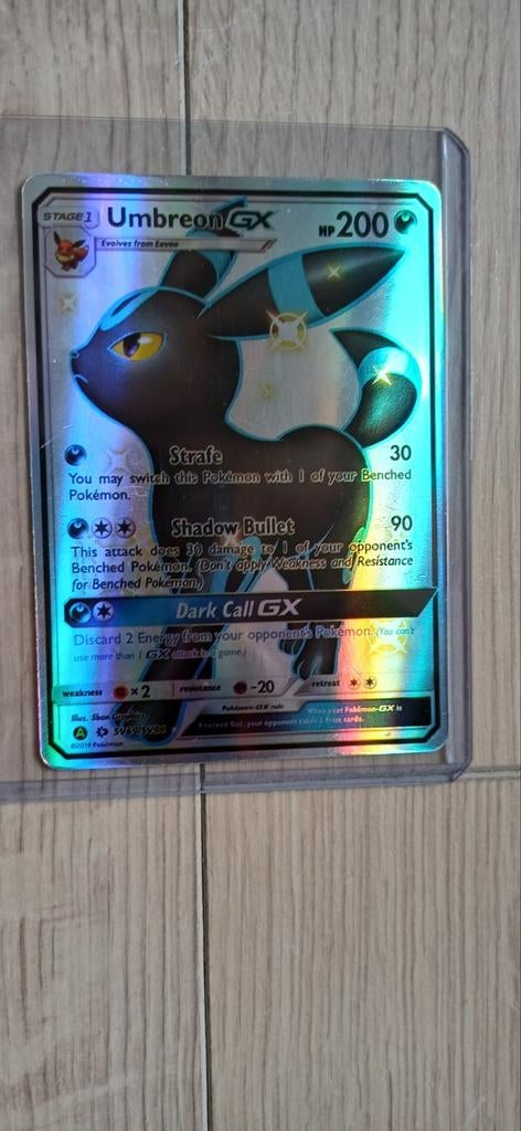 Umbreon-GX #SV69/SV94, Ophalen, Zo goed als nieuw, Losse kaart