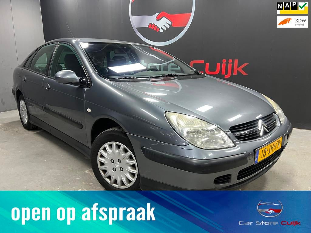 Citroen C5 1.8-16V Ligne Prestige | Luchtvering | APK 2027 |, Stof, Gebruikt, 680 kg, 4 cilinders