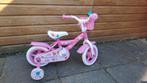 Volare kinderfiets 10 inch roze met zijwieltjes, Ophalen, Zijwieltjes, Gebruikt, Volare