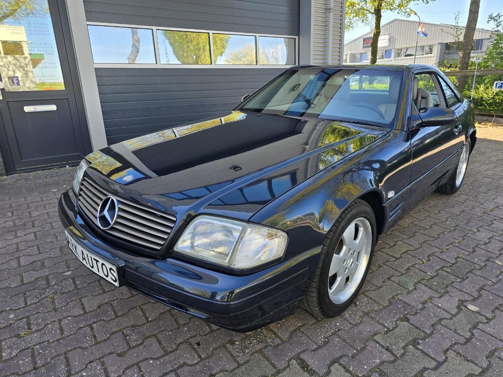Mercedes-Benz SL-Klasse 280 HARDTOP (bj 1999, automaat), Auto's, Automaat, Cabriolet, Blauw, Mercedes-Benz