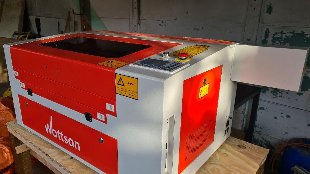 Laser graveermachine, Ophalen