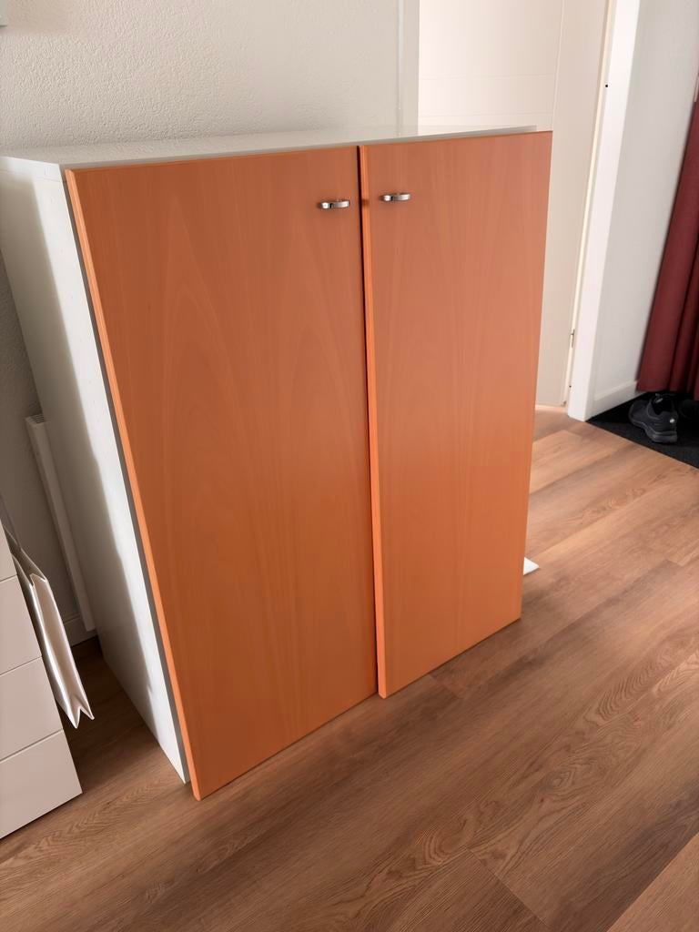 Mooie kast hxbxd  110x84x42 met twee legplanken, Ophalen, Gebruikt, 100 tot 150 cm, 50 tot 100 cm