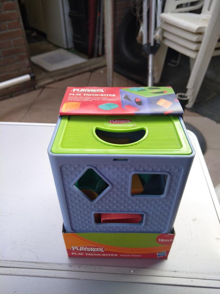 Playskool Blokkendoos - Vormenstoof voor Peuters, Ophalen
