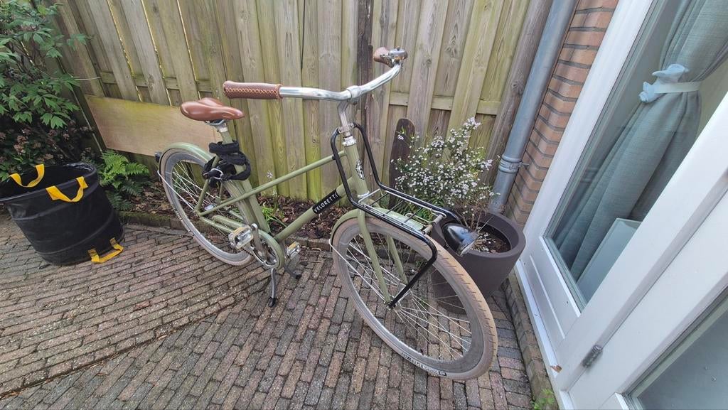 Veloretti fiets - Stijlvolle stadsfiets, Fietsen en Brommers, Gebruikt, Velgrem, Versnellingen, 50 tot 53 cm