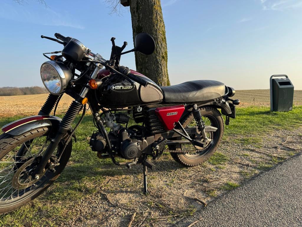Hanway Raw50 schakelbrommer - vonkt niet, Ophalen, Gebruikt, 49 cc, 4 versnellingen