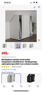 Kleding kast schuine wand zolder nieuw, Ophalen of Verzenden, Zo goed als nieuw, 25 tot 50 cm, Minder dan 100 cm