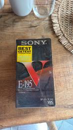 SONY VHS E-195 casette Nieuw in verpakking, Cd's en Dvd's, Cassettebandjes, 2 t/m 25 bandjes, Overige genres, Ophalen of Verzenden