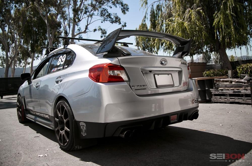 Seibon Carbon STI spoiler - Subaru Impreza WRX + STI 15+, Ophalen of Verzenden