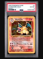 Charizard 4 Base Set 2 Holo PSA 6, Ophalen of Verzenden, Zo goed als nieuw