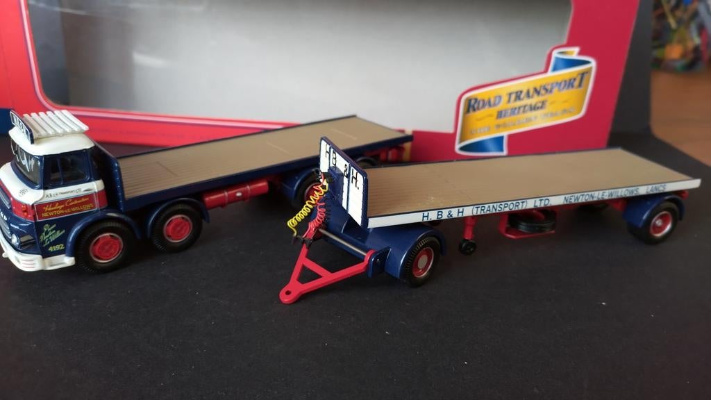 Leyland Octopus drawbar trailer 1:50 Corgi road heritage Pol, Corgi, Corgi@corgi.co.uk, Nieuw, Ophalen of Verzenden