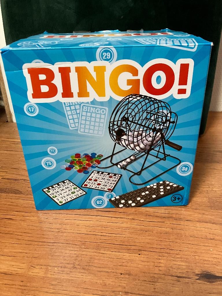 Bingospel, Bingomolen, Hobby en Vrije tijd, Gezelschapsspellen | Bordspellen, Ophalen, Zo goed als nieuw