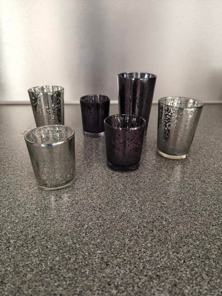 Waxinelichtglaasjes voor waxinelichtje, Huis en Inrichting, Woonaccessoires | Kandelaars en Kaarsen, Ophalen of Verzenden, Zo goed als nieuw