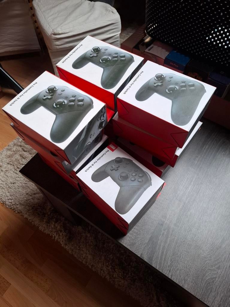 Draadloze Pro Controller voor Nintendo Switch & PC (10x), Spelcomputers en Games, Spelcomputers | Nintendo Consoles | Accessoires