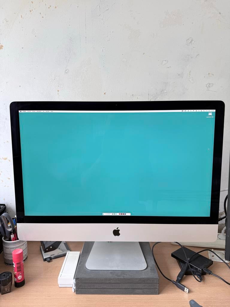 iMac 27” 5K (2017) – 16GB RAM / 512GB SSD, Ophalen, SSD, IMac, Zo goed als nieuw
